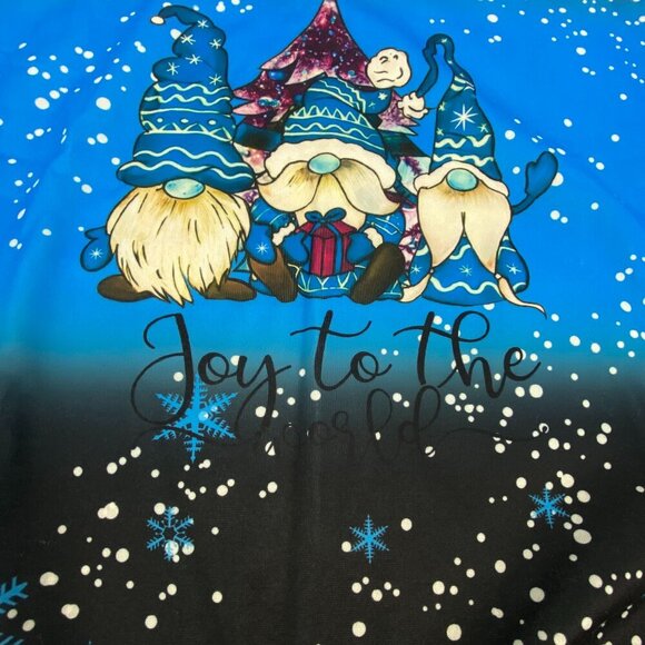 Gnome Print Cozy Christmas Sweatshirt Sz 4XL​ - Picture 2 of 10